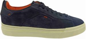 Santoni Stijlvolle Sneakers voor Mannen en Vrouwen Blauw Heren