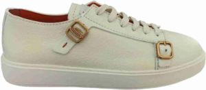 Santoni Stijlvolle Sneakers voor Mannen en Vrouwen Wit Heren