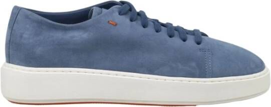 Santoni Stijlvolle Suede Sneakers