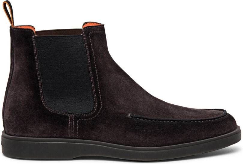 Santoni Suede Chelsea laars