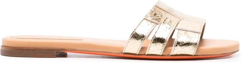 Santoni Suède Leren Slippers