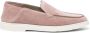 Santoni Suède Loafer voor vrouwen Pink Dames - Thumbnail 1