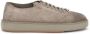 Santoni Suède Sneakers met Dubbele Gespdecoratie - Thumbnail 1