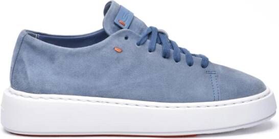 Santoni Suède Veterschoenen voor Dames