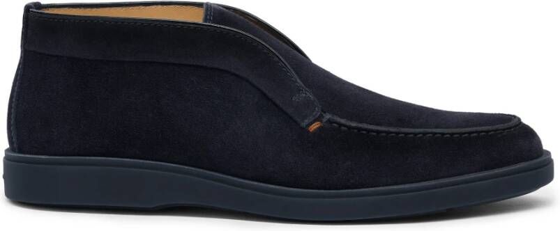 Santoni Instaplaarzen met ronde neus