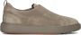 SANTONI Lage Sneakers Heren 21995 Maat: 9 5 Materiaal: Suède Kleur: Taupe - Thumbnail 1