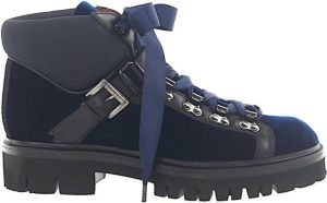 Santoni Veterlaarzen Blauw Dames
