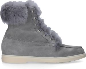 Santoni Veterlaarzen Grijs Dames