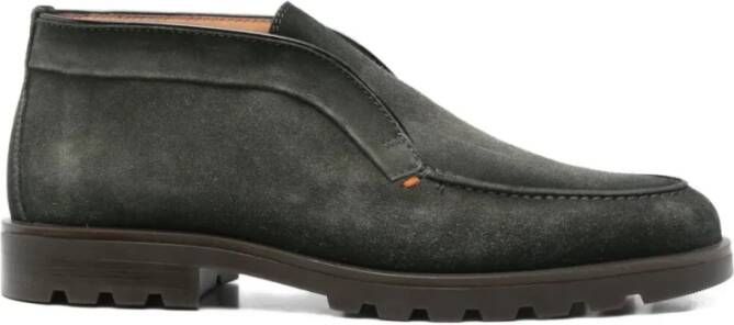Santoni Vetersluiting Rockstijl Schoenen