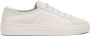 Santoni Witte Leren Sneakers met Dubbele Gesp - Thumbnail 1
