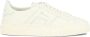 Santoni Witte Sneakers met Dubbele Gesp en Vetersluiting White Dames - Thumbnail 6