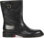 SANTONI Enkellaarsjes Dames 70562 Maat: 37 5 Materiaal: Leer Kleur: Zwart - Thumbnail 1