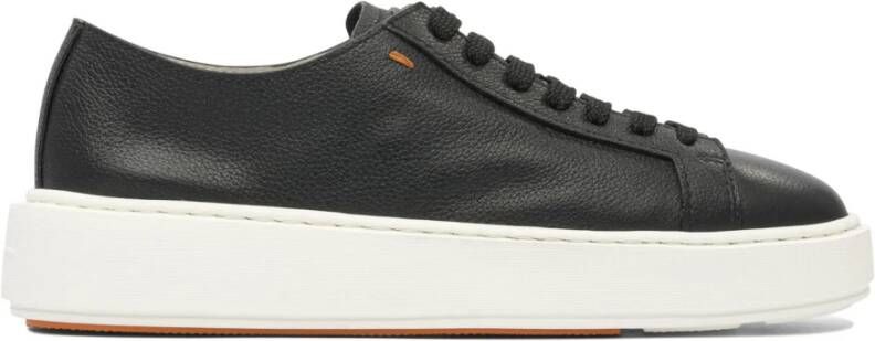 Santoni Zwarte Sneakers voor Vrouwen