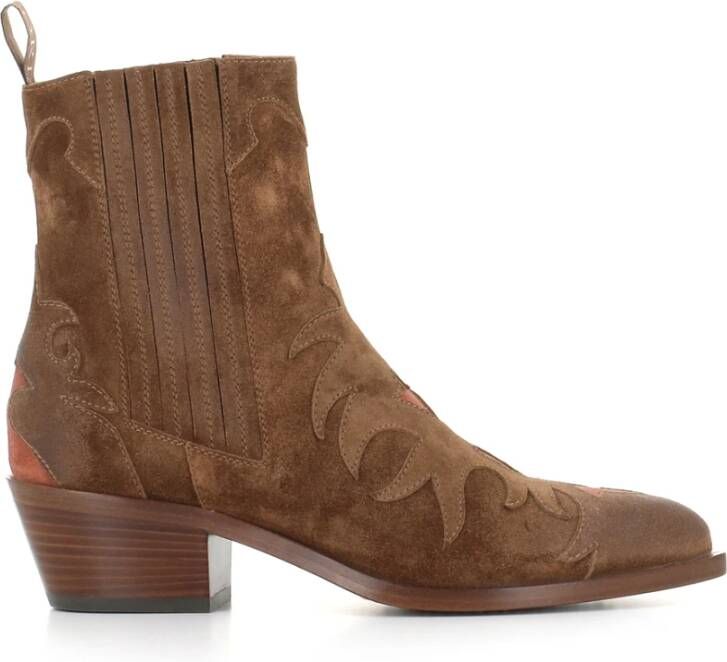 Sartore Ankle Boots Brown Dames