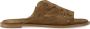 Sartore Chamois Suede Muiltjes Ronde Neus - Thumbnail 1