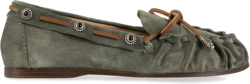 Sartore Fringe Suède Loafers