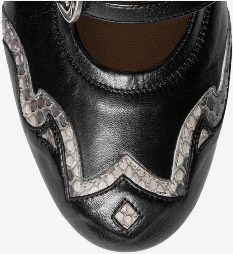 Sartore Leren en Python Ballerina's - Foto 2