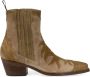 Sartore Western Style Suède Enkellaarzen - Thumbnail 1