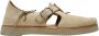 Satorisan Benirras Premium Plat Sandalen Unisex Plat Leer Sandalen Kleur String - Thumbnail 2