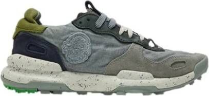 Satorisan Blauwe Chacrona Jungle Leaf Sneakers