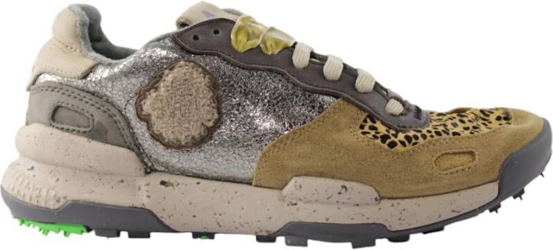 Satorisan Casual sneakers met luipaardprint