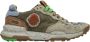 Satorisan Chacrona Suede Casual Sneakers Unisex Vintage Leer Sneakers Kleur Gravel - Thumbnail 7