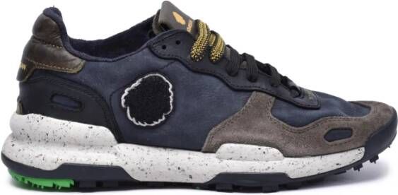 Satorisan Leren Vetersluiting Stijlvolle Sneakers Mannen