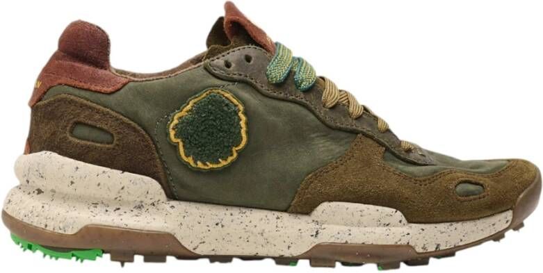 Satorisan Groene Sneaker Chacrona Premium Green Heren