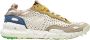 Satorisan Chacrona Laser Premium Casual Sneakers Unisex Vintage Leer Sneakers Kleur Multicolor - Thumbnail 10