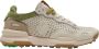 Satorisan Chacrona Laser Premium Casual Sneakers Mannen Vintage Leer Sneakers Kleur Chantilly Cream - Thumbnail 2