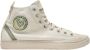 Satorisan Koto Mid Katoen Vintage Sneakers White Dames - Thumbnail 1