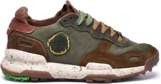Satorisan Leren Vetersluiting Stijlvolle Sneakers Mannen