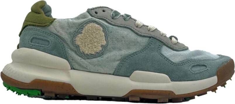 Satorisan Lichtblauwe Chacrona Sneakers Multicolor