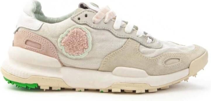 Satorisan Linnen Sneakers Beige Dames