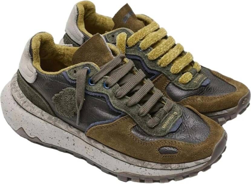 Satorisan Metta Buckingham Sneakers Green Heren