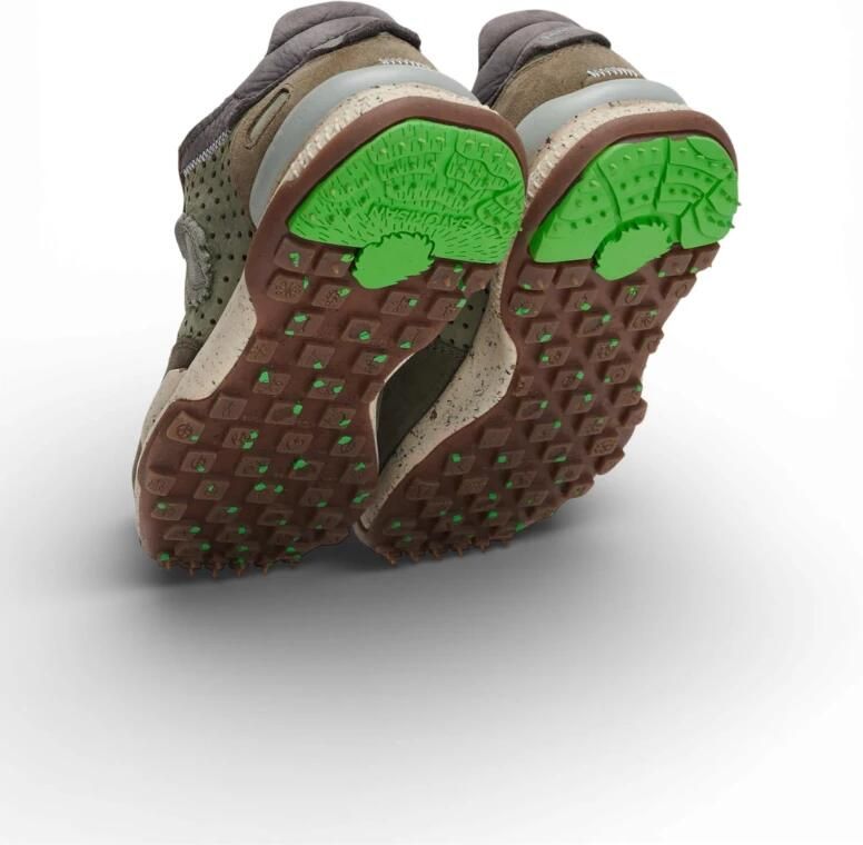 Satorisan Chacrona Laser Premium Casual Sneakers Unisex Vintage Leer Sneakers Kleur Wild Grass - Foto 3