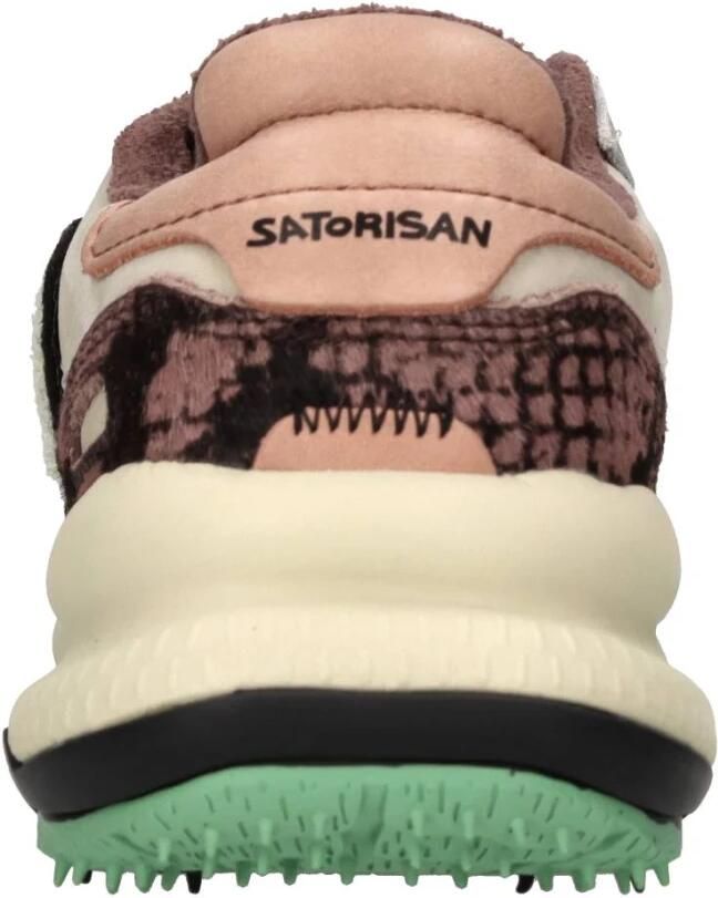 Satorisan Chacrona Premium Casual Sneakers Vrouwen Vintage Leer Sneakers Kleur Fossil Beige W - Foto 3