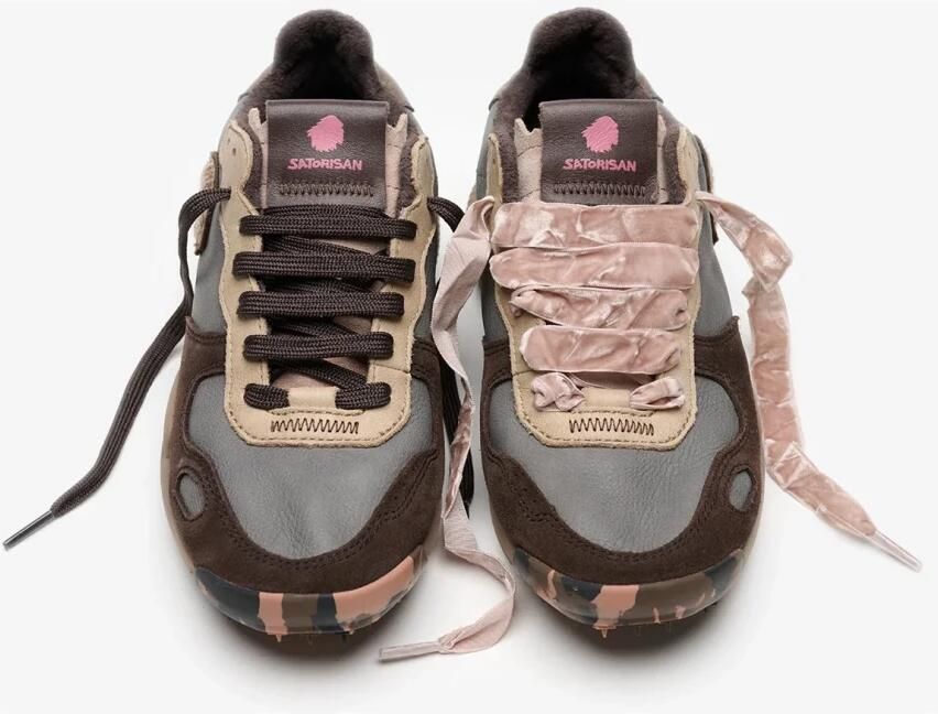 Satorisan Chacrona Premium Casual Sneakers Vrouwen Vintage Leer Sneakers Kleur Desert W - Foto 8