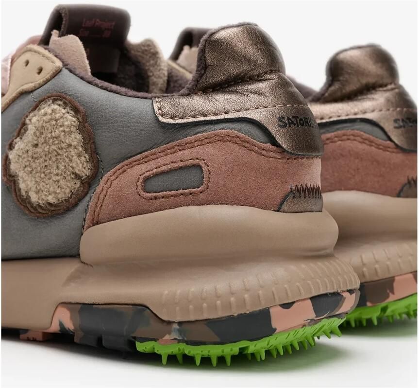 Satorisan Chacrona Premium Casual Sneakers Vrouwen Vintage Leer Sneakers Kleur Desert W - Foto 6