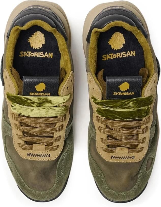 Satorisan Chacrona Premium Casual Sneakers Vrouwen Vintage Leer Sneakers Kleur Rush Green - Foto 5