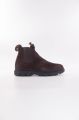 Satorisan Unalome Chelsea Desert Oasis Enkel Laarzen Mannen Vintage Leer Laarzen Kleur Walnut - Donkerbruin