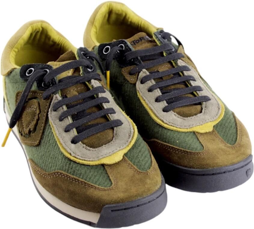 Satorisan Psychedelische Khaki Sneakers - Foto 2
