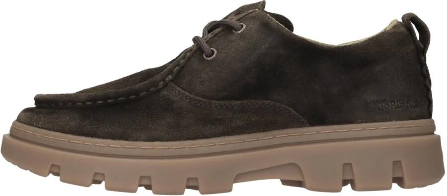 Satorisan Unalome Wallaby Desert Oasis Enkel Laarzen Mannen Vintage Leer Laarzen Kleur Laurel