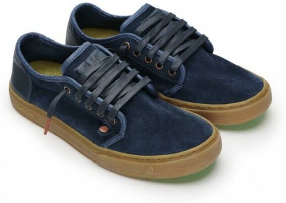 Satorisan Suède Veterschoenen Blue Heren