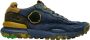 Satorisan Chacrona Premium Casual Sneakers Unisex Vintage Leer Sneakers Kleur Deep Blue - Thumbnail 2
