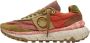 Satorisan Dharma Linen Casual Sneakers Unisex Vintage Leer en linnen Sneakers Kleur Pecan - Thumbnail 2