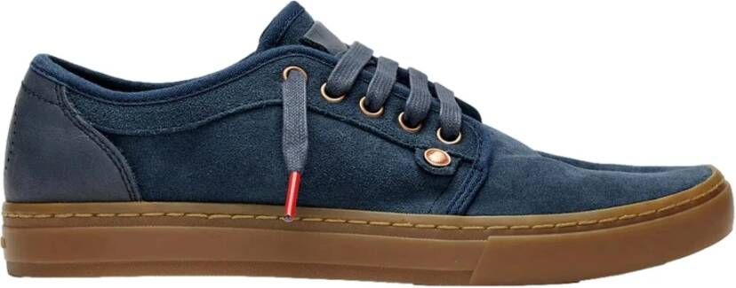 Satorisan Suède Veterschoenen Blue Heren