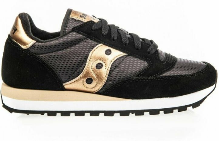 Saucony Zwarte Sneakers Logo Voor Nylon Rubber Black Dames - Foto 5