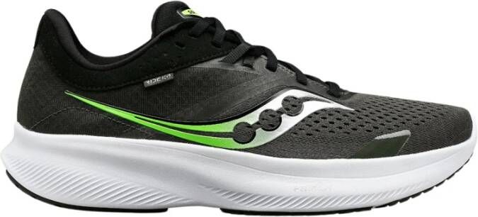 Saucony 16-Inch Ride Umbra Slime Black Heren