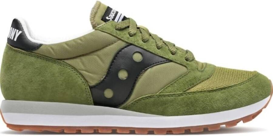 Saucony 81Nm Groene Sneakers Herenschoenen voor casual gelegenheden Groen Heren